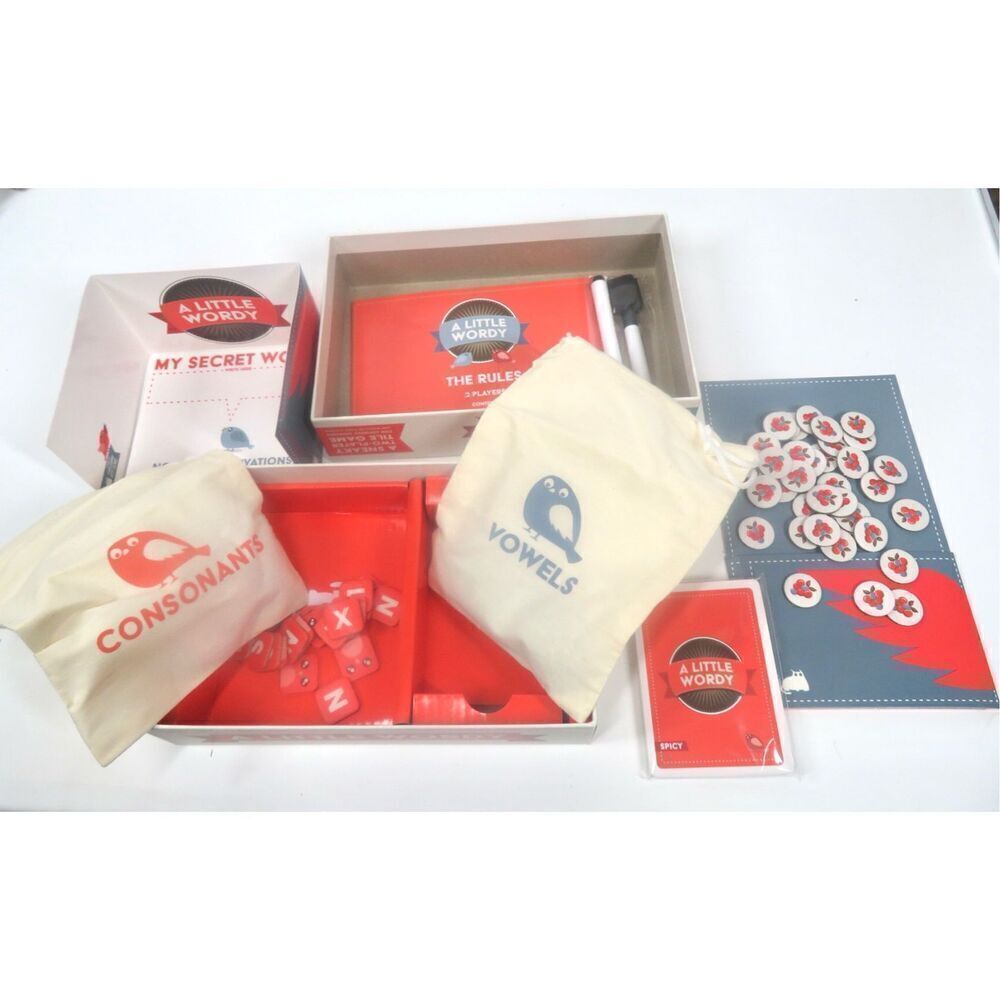 A Little Wordy ~ Word Tile Game From Exploding Kittens Two Player Only - Picture 4 of 4
